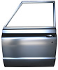 0857-159L Complete Door Shell, 72, Driver's Side - image 1