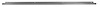 0857-175U Front Upper Door Panel Trim, 67-'71 - image 1