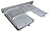 0857-221 Cab Floor Assembly for 1969-1972 Chevy Blazer, 1970-1972 GMC Jimmy, 4WD - image 1