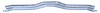 Bucket Seat Transverse Floor Support for 1969-1972 Chevy/GMC Blazer, Jimmy Pickup Truck, Suburban - image 1