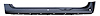 0864-105 Rocker Panel for 2007-2013 Chevy Silverado/GMC Sierra Extended Cab Trucks [Left/Driver Side] - image 1