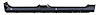 0864-110 Rocker Panel for 2007-2013 Chevy Silverado/GMC Sierra Crew Cab Trucks [Right/Passenger Side]