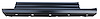 Left Slip-On Rocker Panel 2014-2018 Chevrolet/GMC Standard Cab - image 1