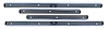 0901-340 Door Sill Plate Set for 1955-1957 Chevy Bel Air/150/210 - image 1