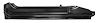 96-00 DG CARAVAN ROCKER PANEL - image 1