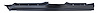 2908-101 Rocker Panel for 2006-2014 Honda Ridgeline [Left/Driver Side] - image 1