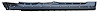 35-15-01-2 4-Door Rocker Panel, 00-'07, Passenger's Side