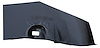 95-11-55-2 Front Section Rear Wheelhouse, 52-'66, Passenger's Side