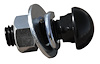 BBB4787 Bumper Bolt Kit 1947-1987 Chevy/GMC Trucks [Black Finish]