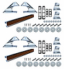Multi-Fit Factory Style Aluminum Bed Rail Kit for Select 1967-1991 Chevy/GMC, Multi-Truck Applications - image 1