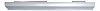 N0156140L Rocker Panel, 87-'94, Driver's Side - image 1