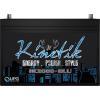 12V HC-BLU Series AGM Battery Max Wattage: 2000w