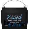 12V HC-BLU Series AGM Battery Max Wattage: 3800w