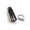 JBA Performance Exhaust 12-08209 2.5? x 3? x 9? Polished S/S Chrome Tip - Clamp on - image 1