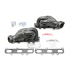 JBA Performance Exhaust 1618SJT Header Shorty Stainless Steel 11-14 Mustang 3.7L V6 Titanium Ceramic - image 1