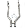 H-Pipe with Catalytic Converters 2011-2014 Mustang GT-500 - image 1
