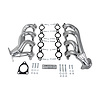 1850S-2JS Shorty Headers for 2002-2013 GM Trucks, SUVs  w/4.8, 5.3, 6.0, 6.2L Engines [Silver Ceramic Coated] - image 1