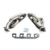 1961S-2 Shorty Headers for 2009-2018 Ram 1500 & 2019-2021 Classic 1500 Trucks w/5.7L Hemi Engine 2WD/4WD [Natural Finish] - image 1