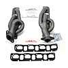1961S-2JT Shorty Headers for 2009-2018 Ram 1500 & 2019-2021 Classic 1500 Trucks w/5.7L Hemi Engine 2WD/4WD [Titanium Ceramic] - image 1