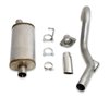 Performance Cat-Back Exhaust System 2000-2006 Jeep Wrangler TJ 2.5L/4.0L [Polished Tip] - image 3