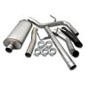 Performance Cat-Back Exhaust System for Jeep Gladiator JT 3.6L 4WD [Polished/Black Tips] - image 4