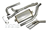 40-1403 Cat-Back Exhaust System for 2004-2020 Nissan Titan 5.6L V8