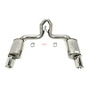 JBA Performance Exhaust 40-2686 2.75-3" Stainless Steel Exhaust System 2015 Mustang 5.0 2.75-3" Axle Back Exhaust - image 1