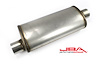 Universal Straight-Thru 304SS Muffler - image 1