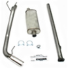 40-9013 Exhaust System 1995-1999 Tacoma Prerunner 3.4L Xtra Cab Short Bed - image 1
