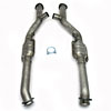 H-Pipe with 2 Catalytic Converters 1999-2004 Cobra/Mach I 4.6L 4V - image 1