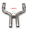 H-Pipe with Catalytic Converters 2011-2014 Mustang 5.0L - image 1