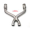 X-Pipe with Catalytic Converters 2011-2014 Mustang 5.0L - image 1
