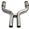 H-Pipe with Catalytic Converters 2011-2014 Mustang 5.0L - image 1
