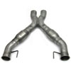 X-Pipe with Catalytic Converters 2007-2010 Mustang Shelby GT500 5.4L - image 1