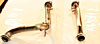 3IN. Outlet x 2 3/4IN. Inlet Off Road Connection Pipes CHRYSLER/JEEP Hemi SRT/8-6.1 2006-Present - image 1
