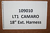 96-97 LT1-02 Sensor 2pcs-18IN. Flat AND 1-24IN. Ext. Harness GM/CAMARO FIREBIRD LT1 1995-1997 - image 1
