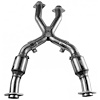 X-Pipe Style Midpipe 1999-04 Mustang GT/Cobra - image 1