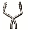 Catted X-Pipe 2005-10 Ford Mustang GT 4.6L - image 1