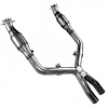 X-Pipe Style Midpipe 2005-10 Mustang GT 4.6L - image 1