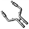 H-Pipe Style Midpipe 2005-10 Ford Mustang GT 4.6L 3V - image 1