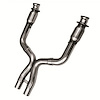 X-Pipe Style Midpipe 2007-10 Ford Shelby GT500 5.4L 4V - image 1