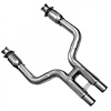 H-Pipe Style Midpipe 2007-14 Mustang Shelby GT500 5.4/5.8L - image 1