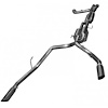 Complete Off Road Exhaust System 2011-14 Ford Raptor SVT 6.2L 4V Extended Cab - image 1