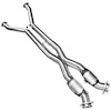 X-Pipe Style Midpipe 1997-04 Chevy Corvette 5.7L - image 1