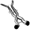 X-Pipe Style Midpipe 2009-13 Chevy Corvette C6 6.2L - image 1
