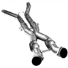 X-Pipe Style Midpipe 2009-13 Chevy Corvette C6 6.2L - image 1