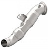 GREEN Catted Downpipe Toyota Supra 3.0L L6 - image 1