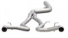 Cat-Back Exhaust System Without Muffler Toyota Supra 3.0L L6 - image 1