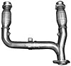 Y-Pipe with Catalytic Converters 2004-06 Chevy SSR 5.3L/6.0L - image 1
