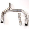 Y-Pipe with Catalytic Converters 1998-2002 Chevy Camaro & Pontiac Firebird 5.7L - image 1